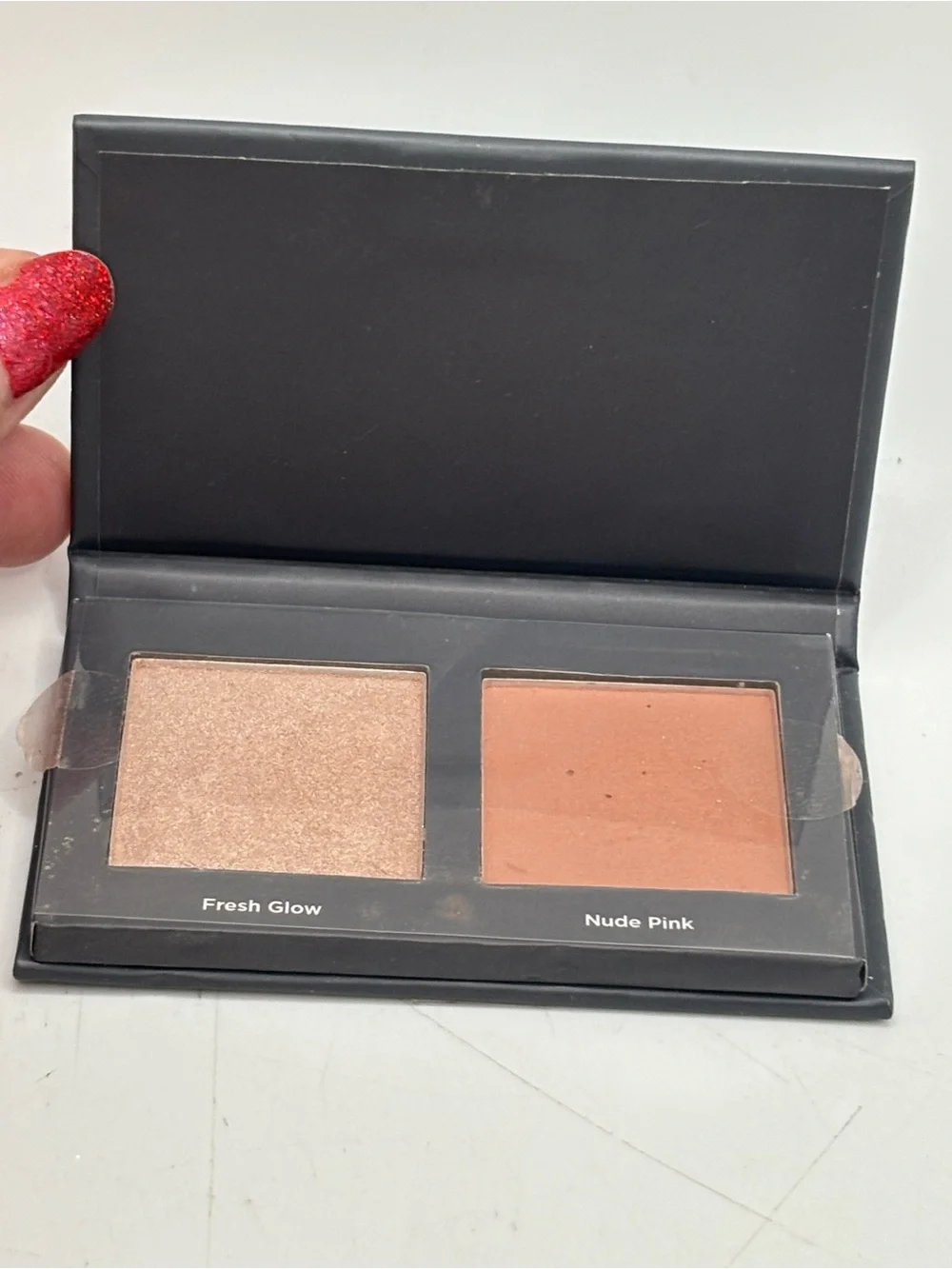 Ulta Beauty Duo Blush Highlighter Fresh Glow Nude Pink Tested Bronzer
